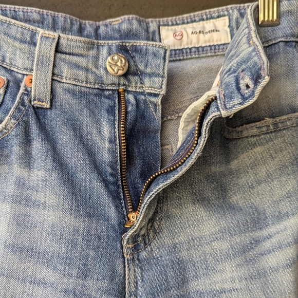 AG Adriano Goldschmied AG-ed Saige Wide Leg Crop Jeans High-Rise Fit Size 24 - Picture 8 of 12